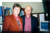 Der Institutsvorstand, Prof. Robert MORRIS, mit Besucher Gnther FLECK (35 KB)