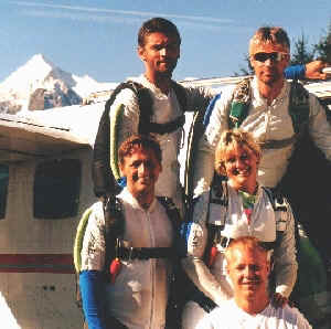 Robert PUCHER mit Sportkameraden